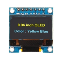 ماژول نمایشگر OLED زرد و آبی 0.96اینچ با رابط S...