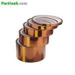 نوار چسب نسوز پلی آمید Kapton عرض 30 میلیمتر