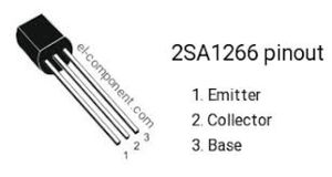 2sa1266 – 2sa1015 – bjt pnp 50v 150ma-low frequency amplifier application