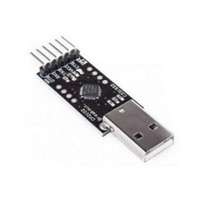 ماژول مبدل USB به سریال (UART) با پین هدر 6 پین بر مبنای چیپ CP2102