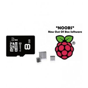 حافظه MicroSD 8Gig مخصوص برد Raspberry Pi 2