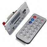 ماژول پخش فایل های صوتی دارای ورودی های بلوتوث / USB / TF CARD