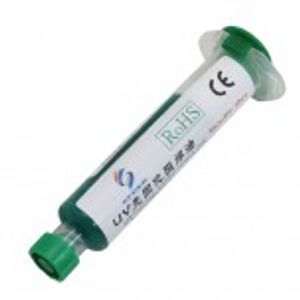 رنگ محافظ سبز Solder Mask ) UV ) دارای حجم 10cc ویژه مدارهای چاپی