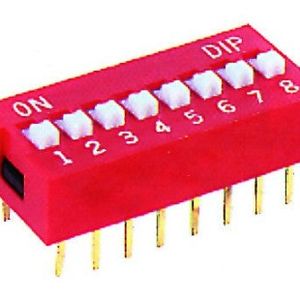 دیپ سوئیچ 8 کلید 16 پین، DIP SWITCH 8 POLE