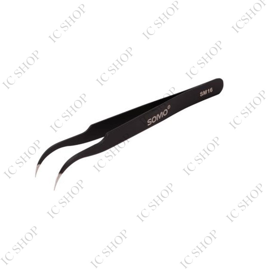 پنس نوک تیز کج SOMO SM16