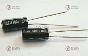 2.2UF100V-TKR-Electrolytic
