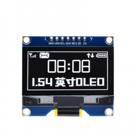 ماژول OLED 1.54 inch SPI سفید رزولیشن 128x64