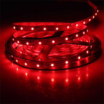 LED نواری قرمز - سایز 3528 - حلقه 5 متری