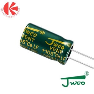 خازن 820 میکروفاراد 10ولتLF JWCO بسته 20 عددی