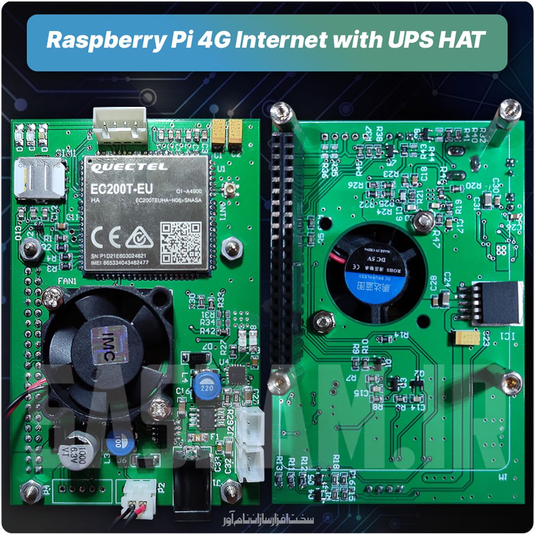 GSM/GPRS/UPS HAT for Raspberry Pi