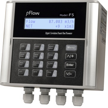 کنتور (فلومتر) هوشمند التراسونیک آب سری F5 برای صدور قبض آب از برند Pflow