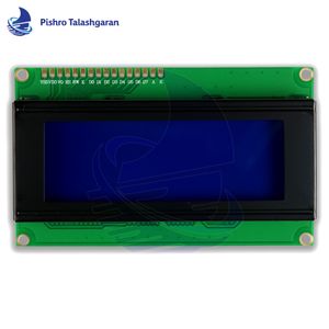 LCD کارکتری 20*4 آبی