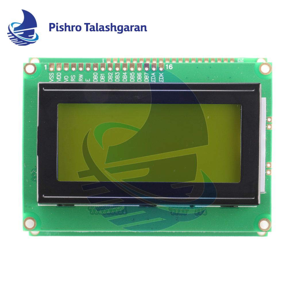LCD کارکتری 16*4 سبز