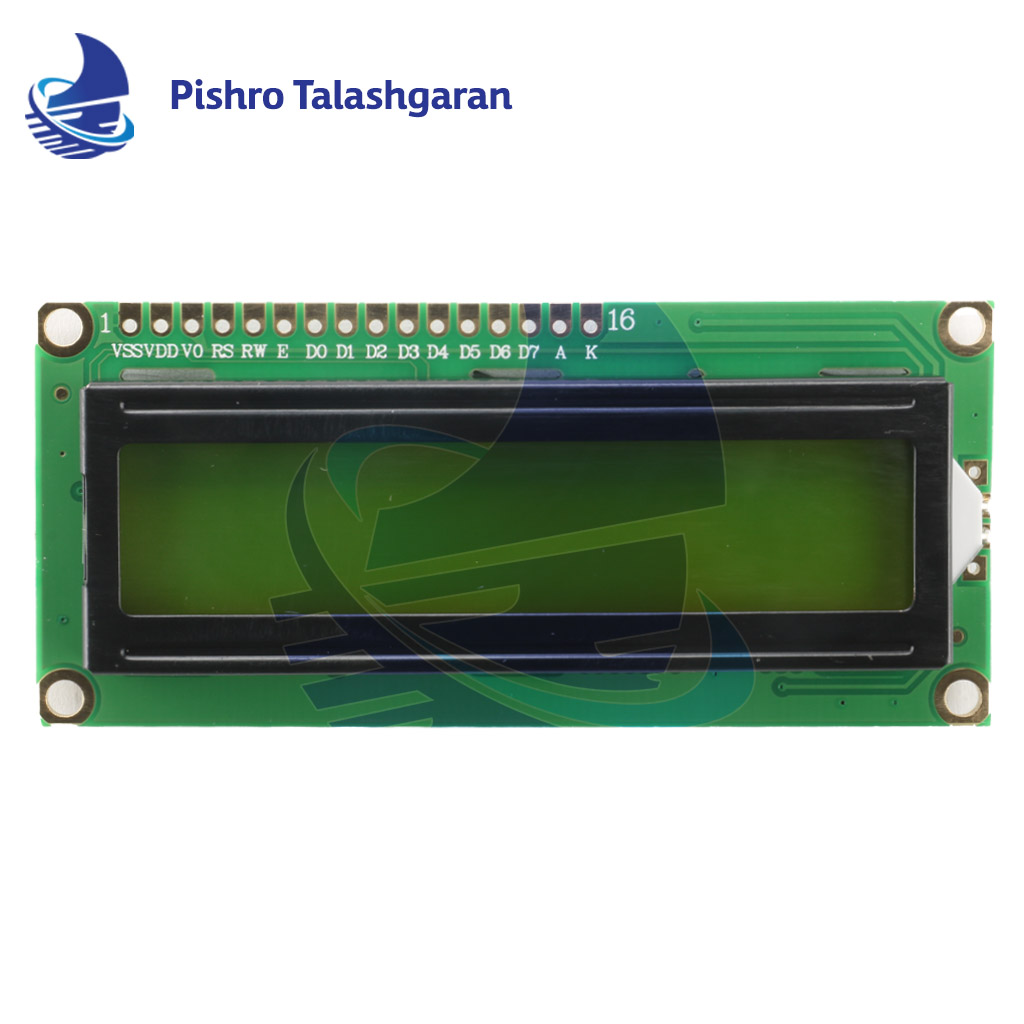 LCD کاراکتری 16*2 سبز