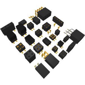 کتابخانه پین هدر مادگی سه بعدی آلتیوم