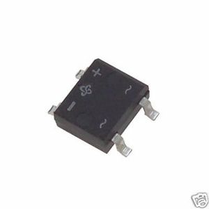 پل دیود مربعی 600 ولت 1 آمپر، DI106S  600V 1A Briectifier Smd