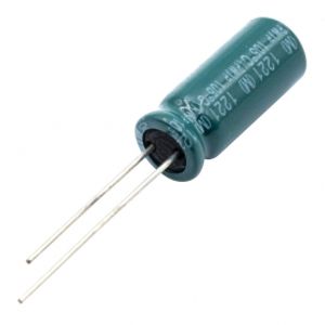 خازن الکترولیتی امپدانس پایین 1000uF / 16V تایوانی مارک TAICON سری PW طول عمر 5000Hrs
