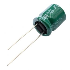 خازن الکترولیتی امپدانس پایین 1000uF / 10V تایوانی مارک TAICON سری HD طول عمر 5000Hrs