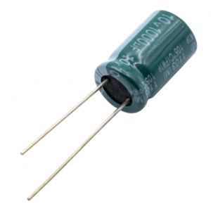 خازن الکترولیتی امپدانس پایین 1000uF / 10V تایوانی مارک TAICON سری PW طول عمر 5000Hrs