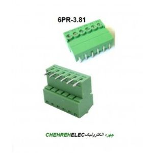 ترمینال ریز 6PR شماره 3.81mm (رایت)