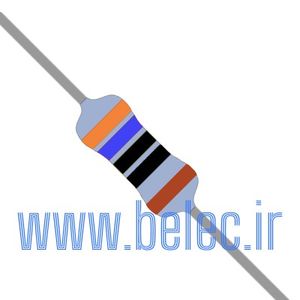 مقاومت 360 اهم 0.125 وات