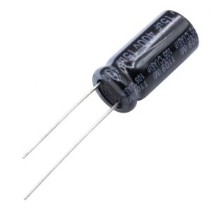 خازن الکترولیتی 15uF / 400V تایوانی مارک TAICON سری AS طول عمر 5000Hrs