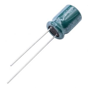 خازن الکترولیتی امپدانس پایین 470uF / 10V تایوانی مارک TAICON سری PW طول عمر 5000Hrs
