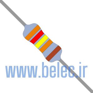 مقاومت 324  کیلو اهم 1/4 وات