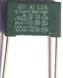 100nf-300v MKT (خازن 100 نانو فاراد 300 ولت MKT )