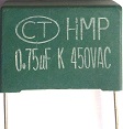 750nf-450v MKT (خازن 750 نانو فاراد 450 ولت MKT )