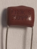 12nF/250v POL( خازن پلی استر 12 نانو فاراد 250 ولت )