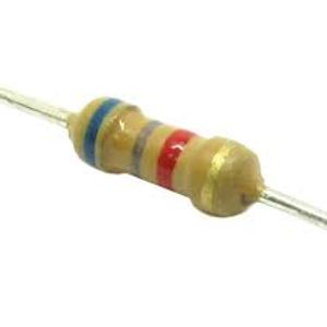 RES 6.8K/1/4 W ( مقاومت 6.8 کیلو  اهم 1/4 وات 5 درصد)