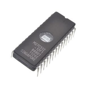 آی سی  EPROM مدل M27C512-12F1