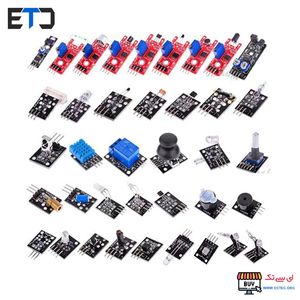 پک 37 عددی ماژول های کاربردی آردوینو Arduino 37 in 1 Kit