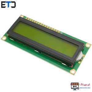 نمایشگر ال سی دی کاراکتری بک لایت سبز LCD 2x16