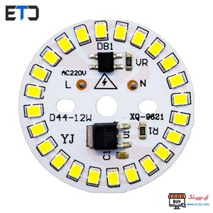 ال ای دی سفید مهتابی 220 ولت 12 وات DOB