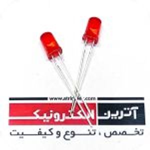 LED قرمز معمولی 5mm-بسته 10 عددی