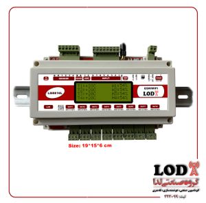 کنترل پیامکی 8 کاناله تایمردار با نمایشگر LG8816L
