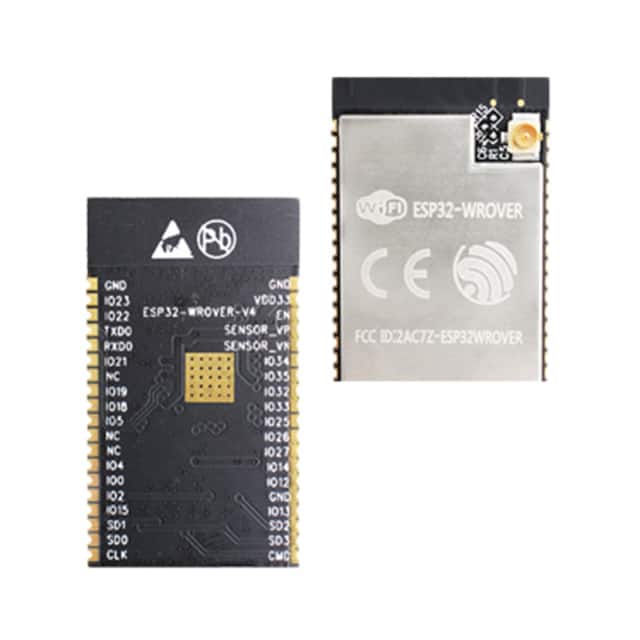 ماژول ESP32-WROVER دارای بلوتوث ، وایفای داخلی و هسته ESP32 دارای آنتن PCB