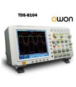 اسیلوسکوپ 4 کاناله دیجیتال با LCD لمسی سری TDS-8104