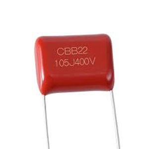 1UF/400V POL(خازن 1 میکرو فاراد 400 ولت پلی استر)