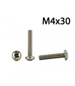 بسته 20 عددی پیچ فلزی M4x30 مناسب برای رباتیک