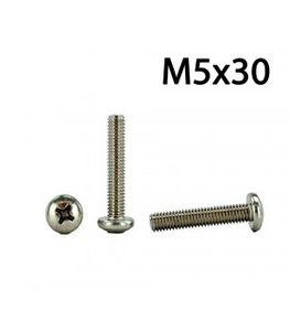بسته 20 عددی پیچ فلزی M5x30 مناسب برای رباتیک