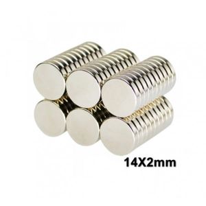 آهنربا نئودومیوم 14x2mm - آهنربا ND مگنت نئودونیوم