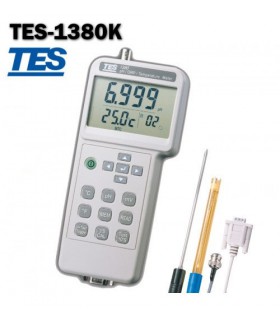 دستگاه PH متر ORP /°C مدل TES-1380K