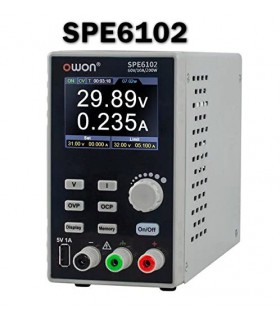 منبع تغذیه SPE6102 تک کانال 60V/10ADC