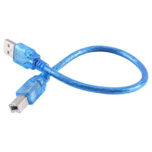 کابل USB A-B (پرینتری) شیلددار 30 سانتیمتری مخصوص بردهای آردوینو