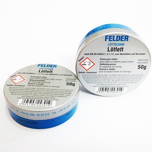 روغن لحیم آلمانی فلدر 50 گرمی FELDER Lotfett اصلی