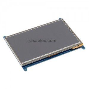 نمایشگر 7 اینچ با تاچ خازنی HDMI LCD 7 800*480 CAPACITIVE TOUCH