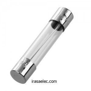 فیوز شیشه ای 8  آمپر سایز 5X20
